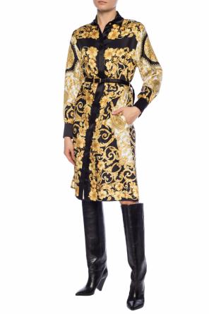 Silk dress with belt, zdjęcie 2 Silk dress with belt od Versace